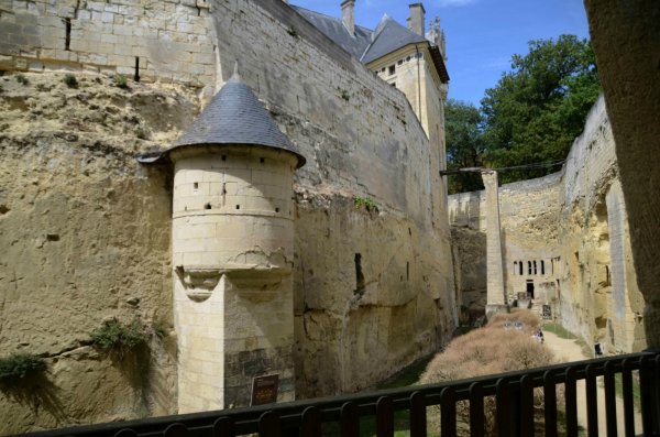 Château de Brézé underground fortress Loire Valley