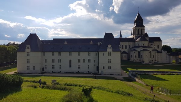 Royal Fontevraud Abbey overnight accommodation Loire Valley