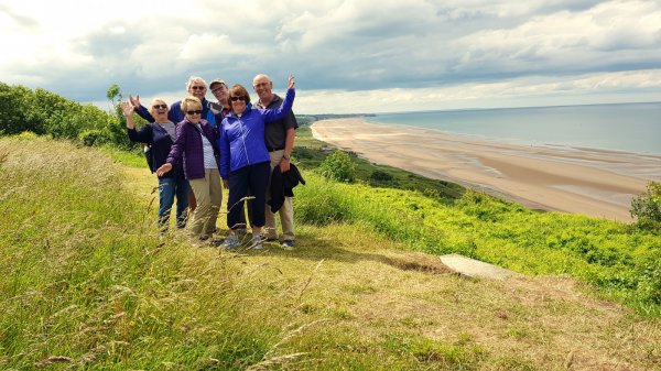 Omaha Beach the best spot for photo Normandy D-Day